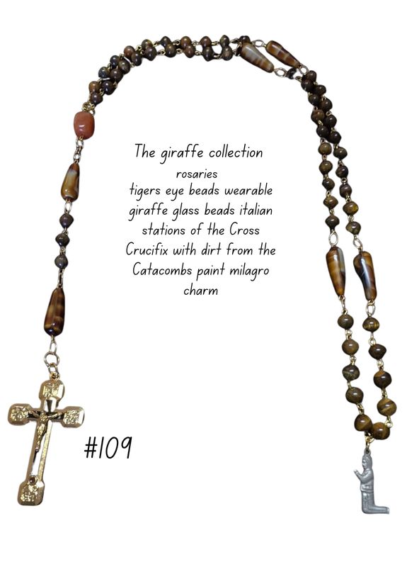 The Giraffe Collection Rosary The Giraffe Collection Rosary