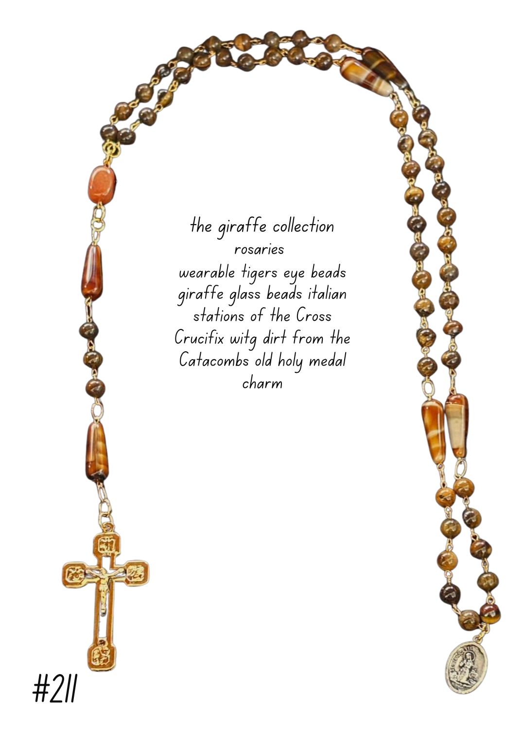 The Giraffe Collection Rosary The Giraffe Collection Rosary