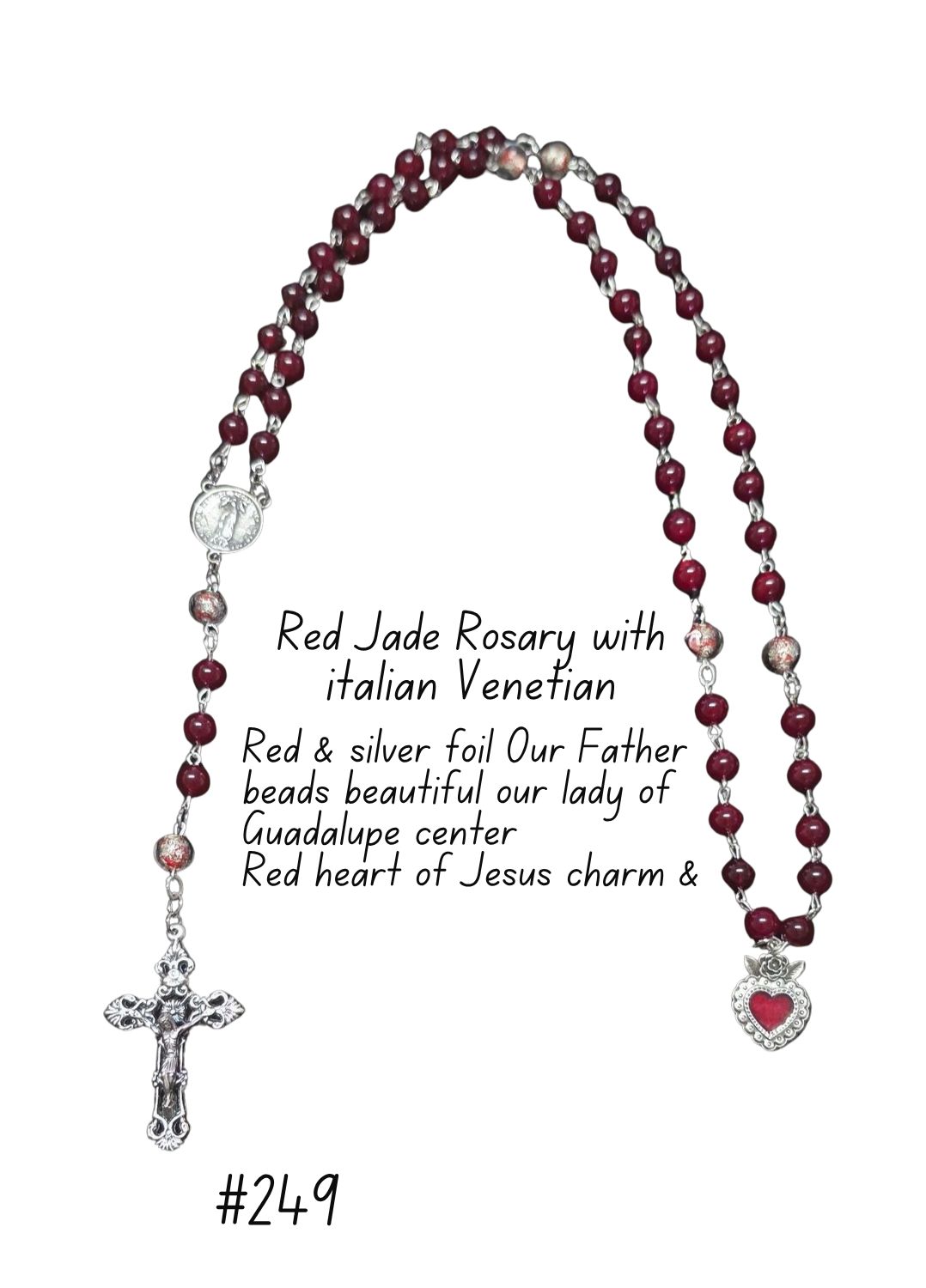 Red Jade Rosary Red Jade Rosary