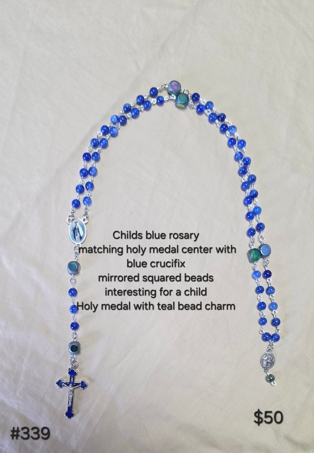 Child's Blue Rosary Child's Blue Rosary