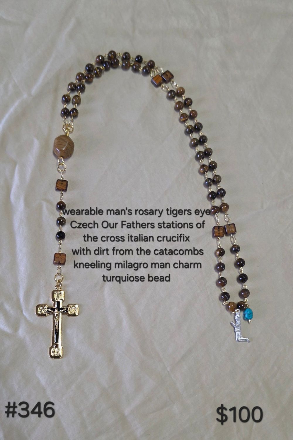 Wearable Man's Rosary Wearable Man's Rosary