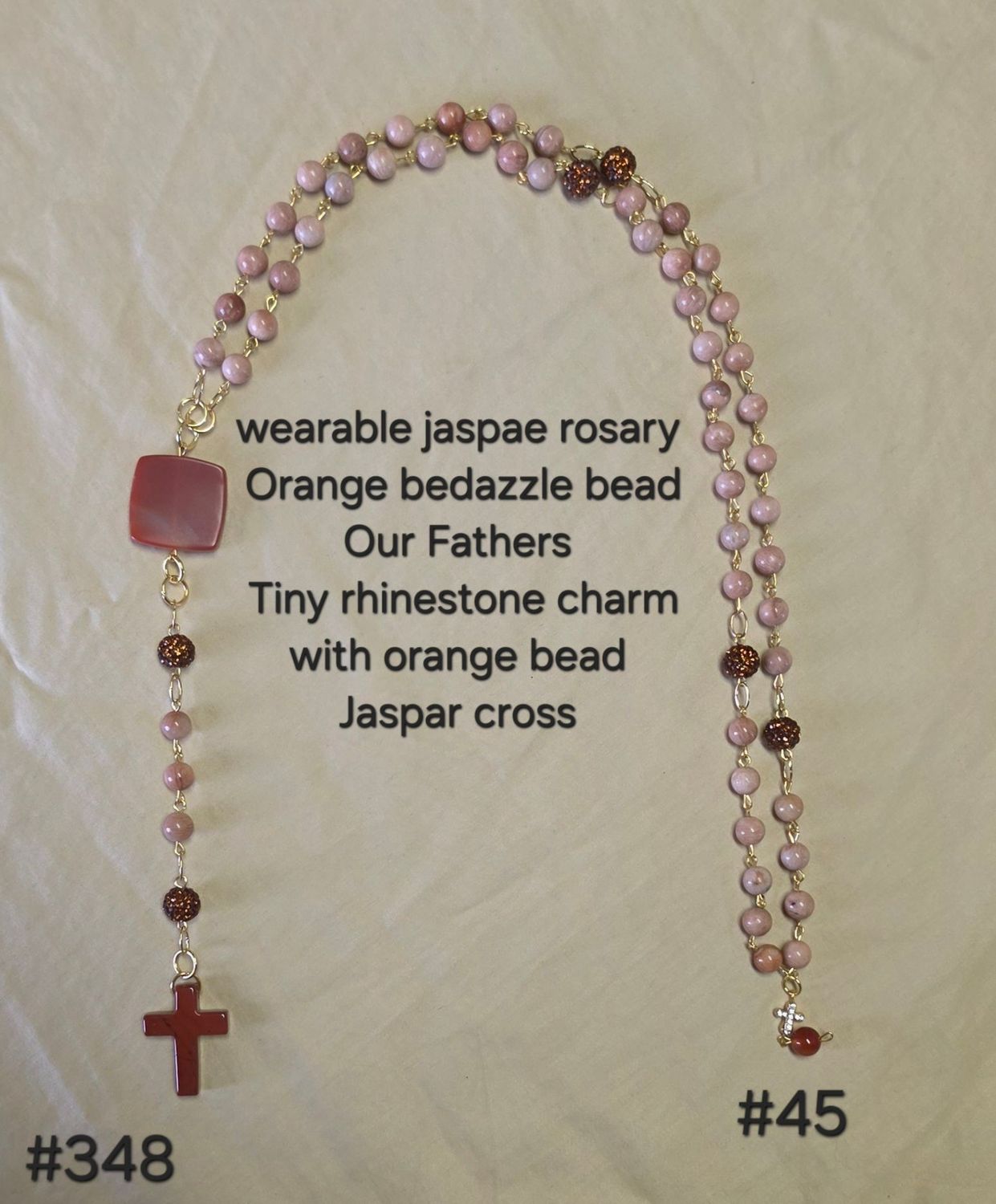 Wearable Jaspar Rosary Wearable Jaspar Rosary