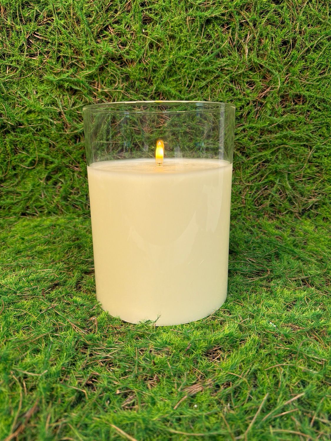 Simply Ivory Radiance Candle 5.75x7.75"