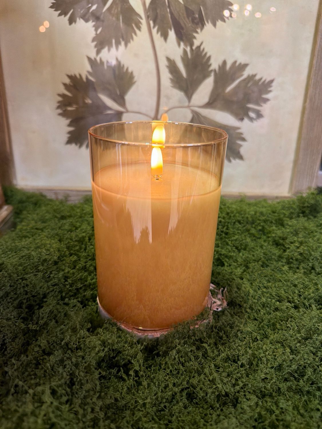 3.5"x5" Champagne Gold Radiance Candle