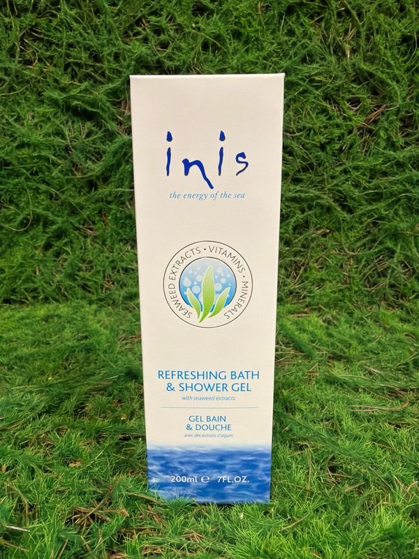 Inis Refreshing Bath and Shower Gel 7 fl oz