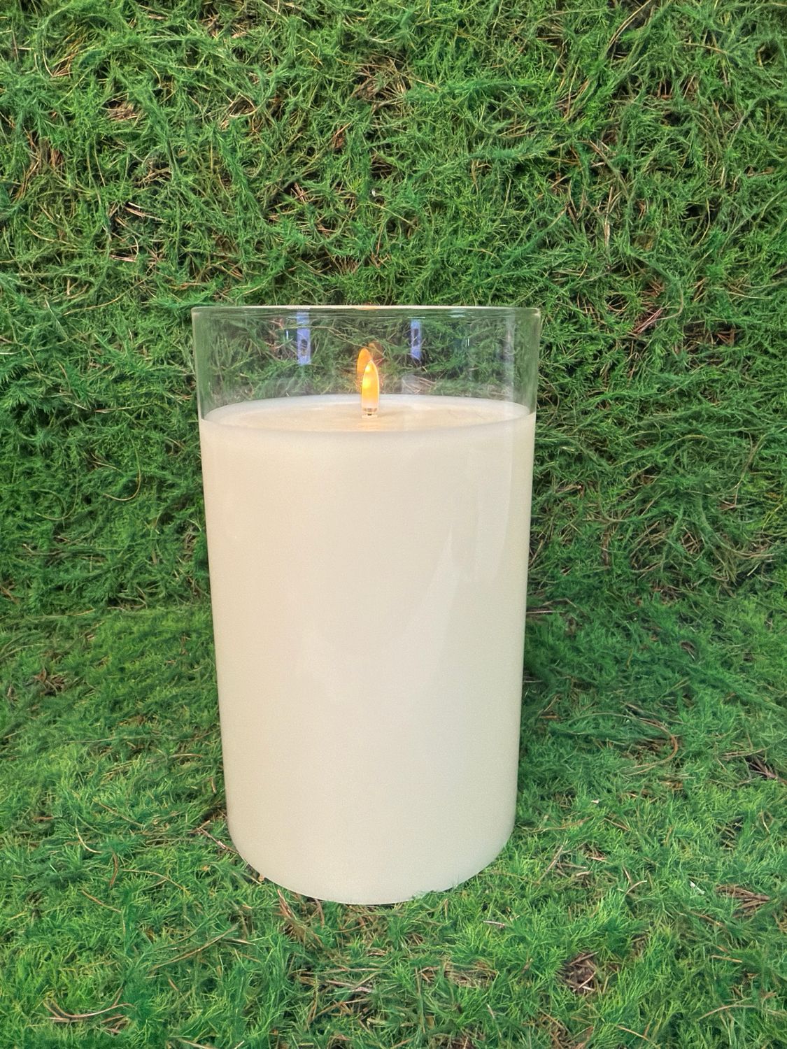 Simply Ivory Radiance Candle 5.75x9.75"