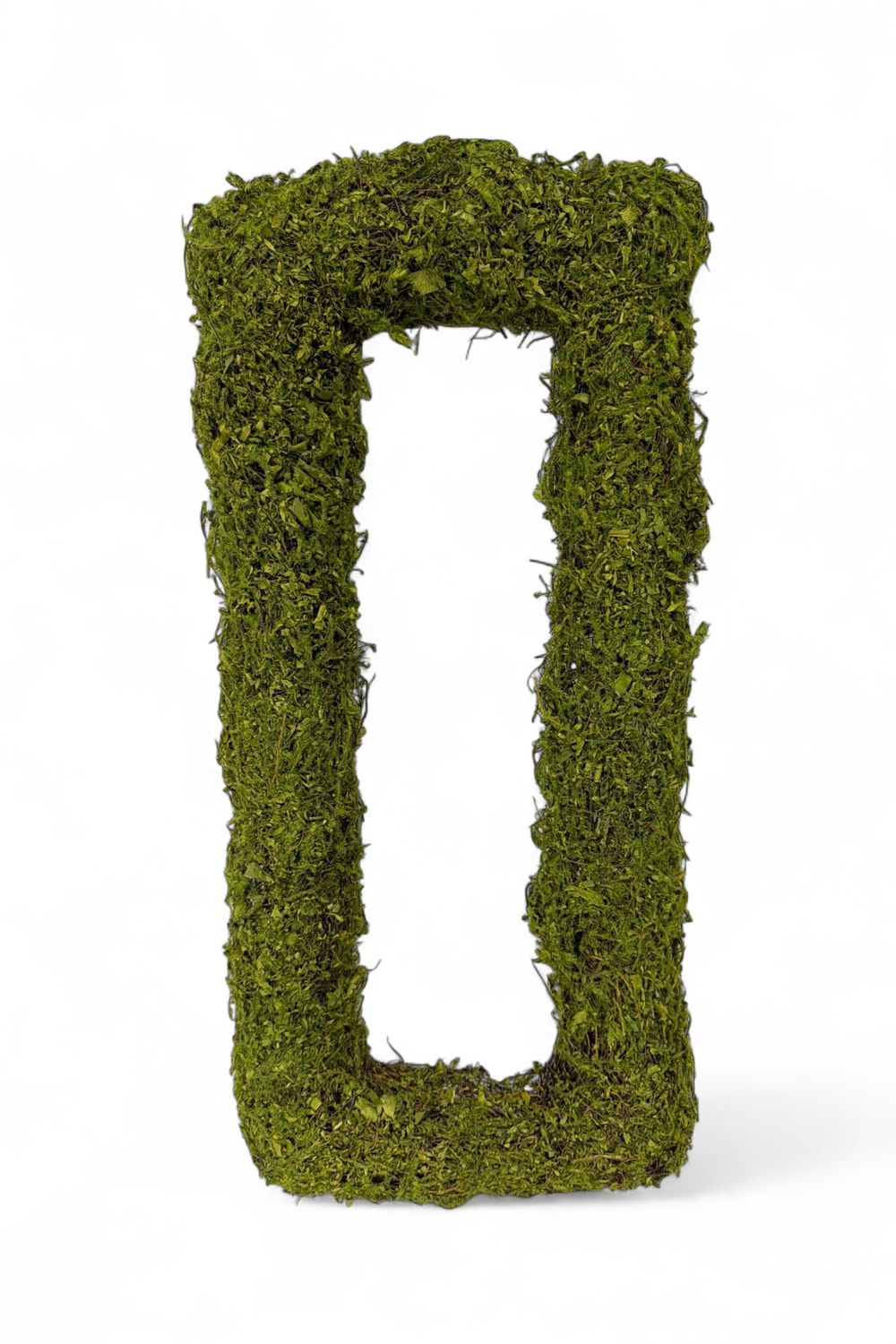 25" Rectangle Moss Wreath