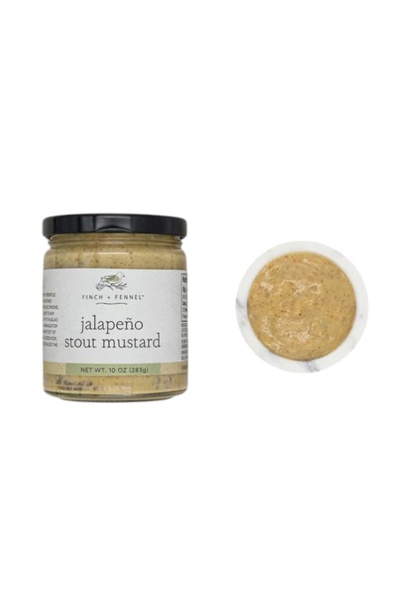 Jalapeno Stout Mustard 10 oz.