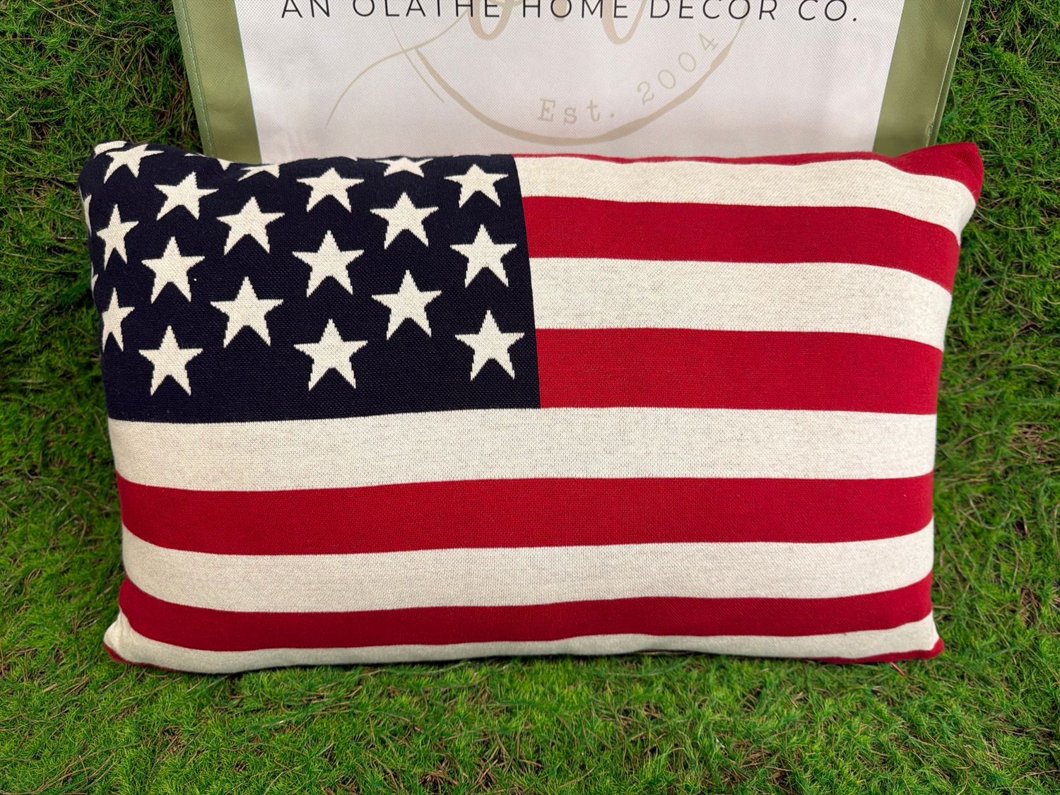 American Flag Pillow