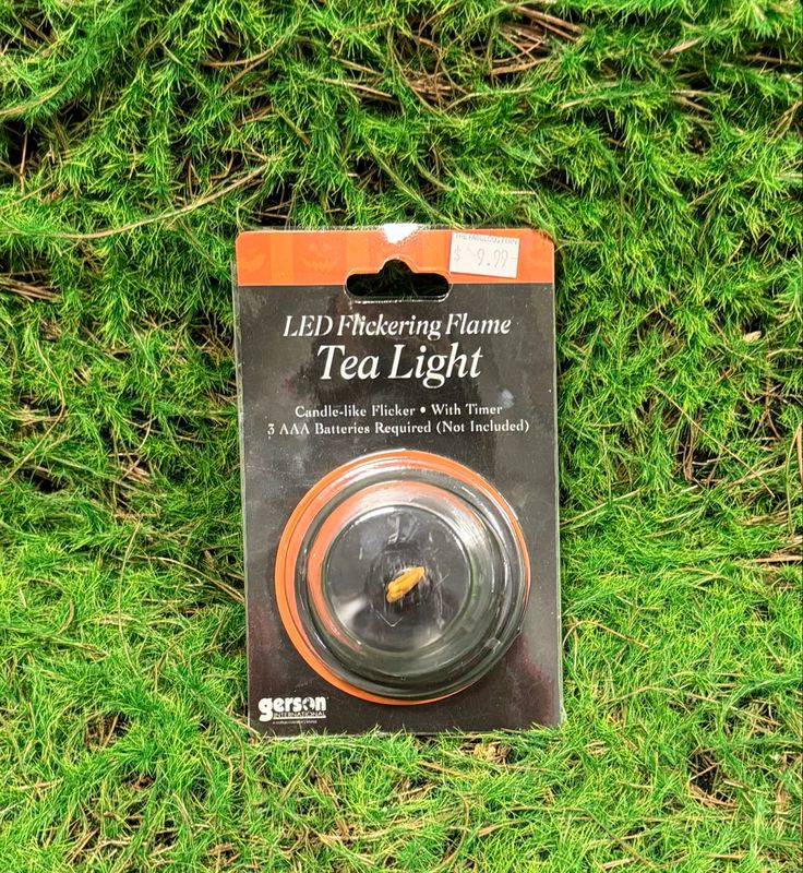 2.75"  Battery Operated Flickering Flame Tealight Candle