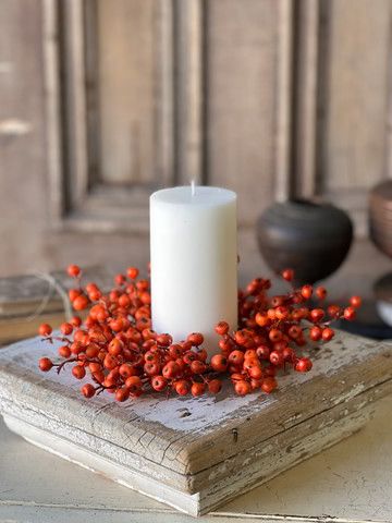 3" Emberfruit Candle Ring