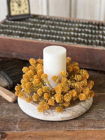 3" Russet Cone Can Ring - Golden