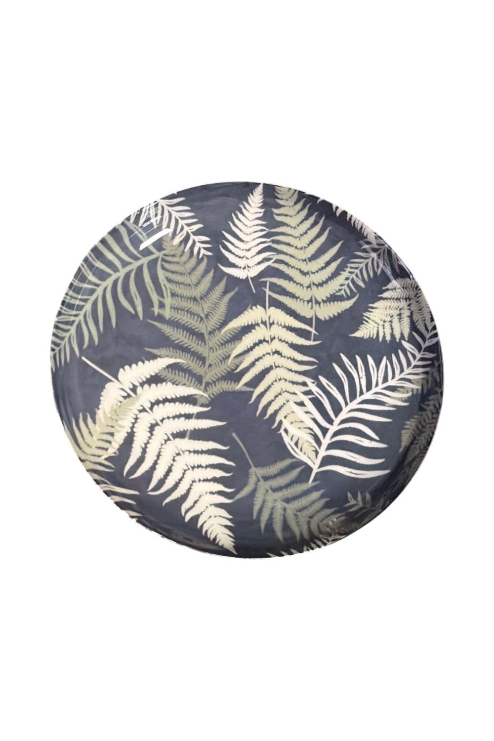 6.5" Fern Haven Metal Plate