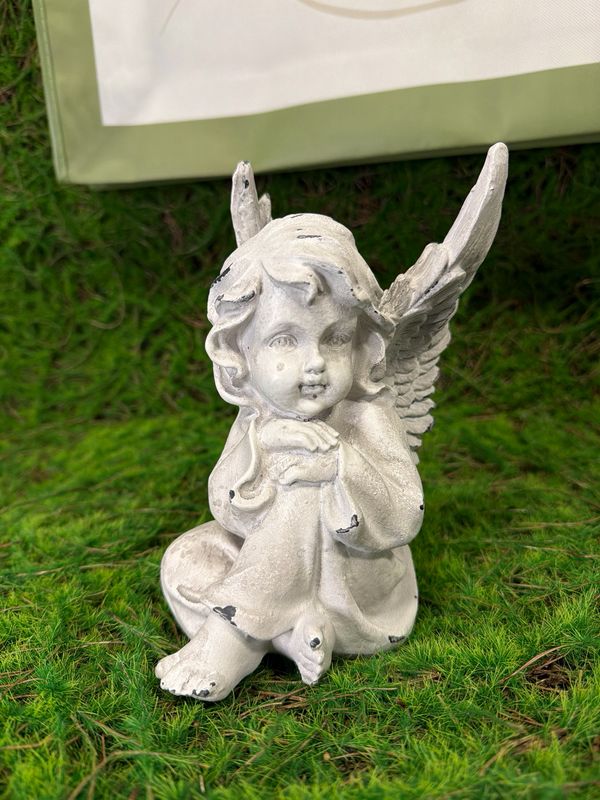 White Resin Angel