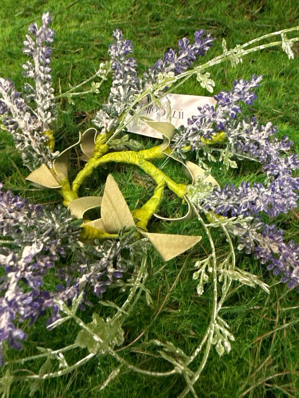 Lavender Herb Mini Candle Ring