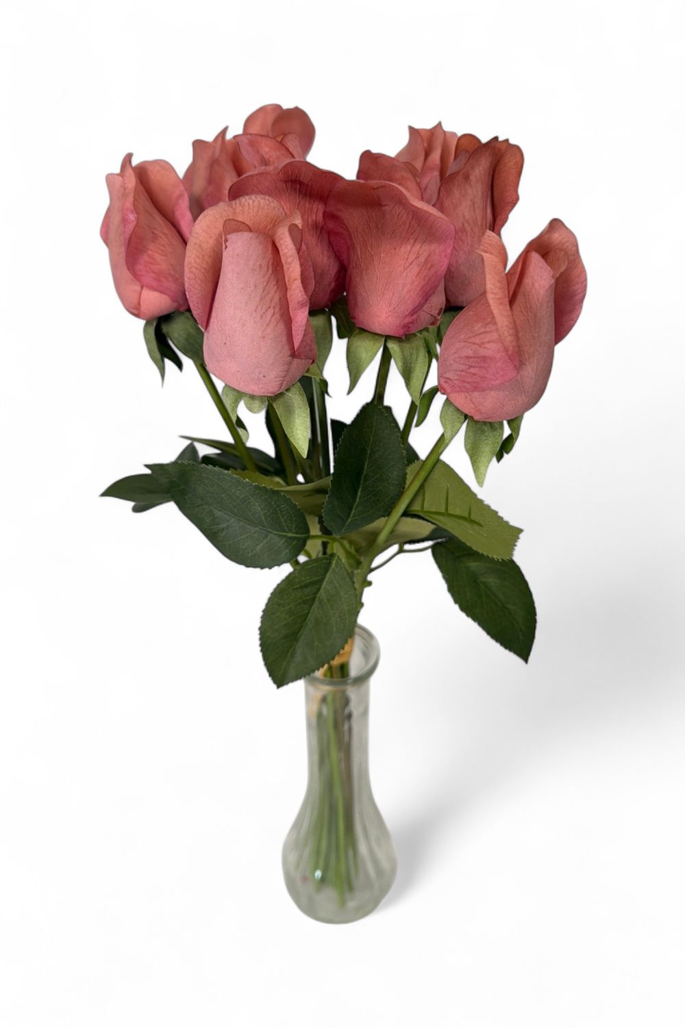 Light Pink Real Touch Rose Bundle