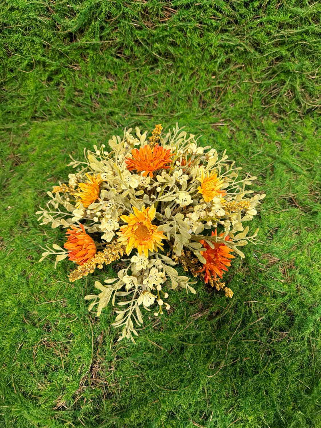 10.5" Autumn Embrace Half Sphere