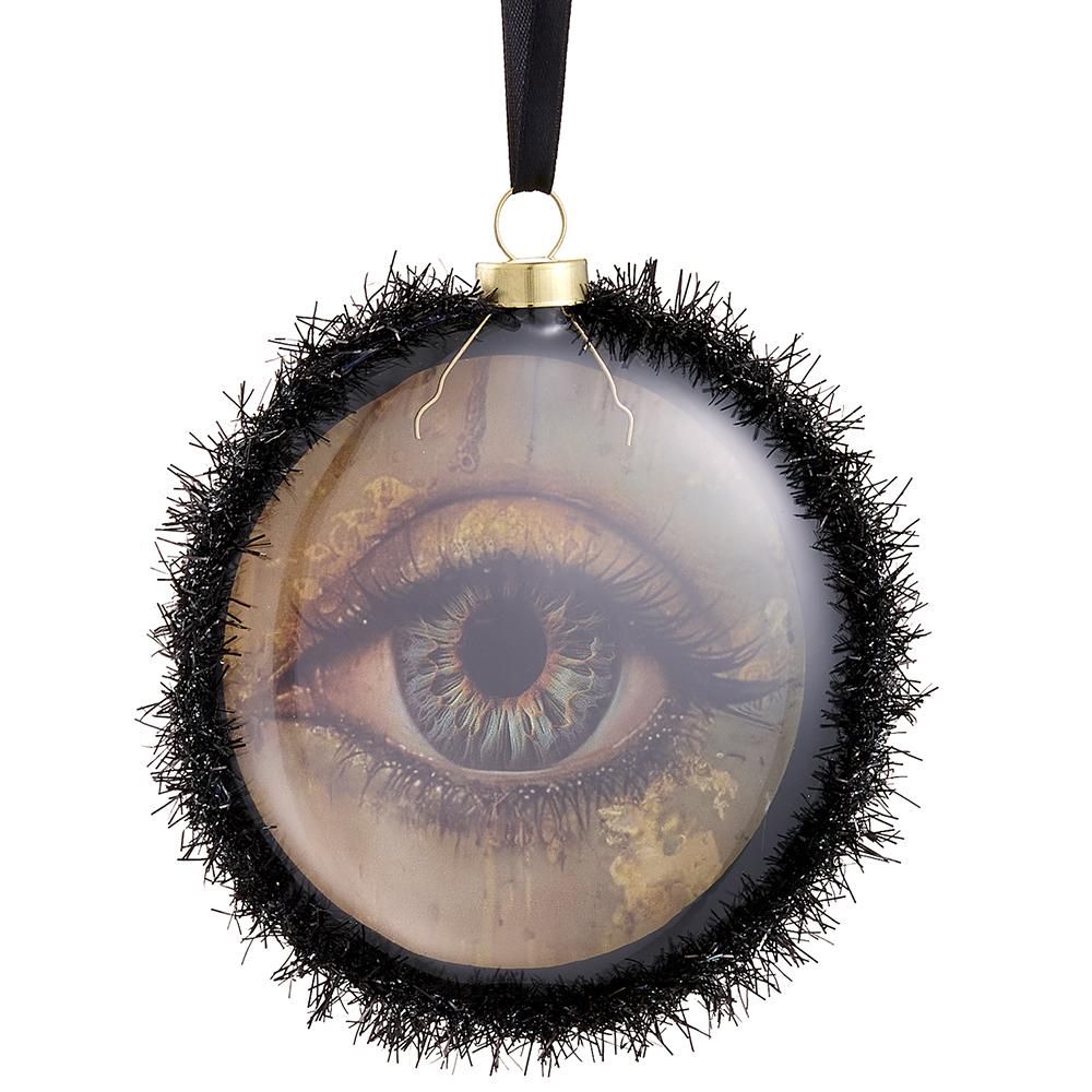 4" Eye Glass Disc Ornament