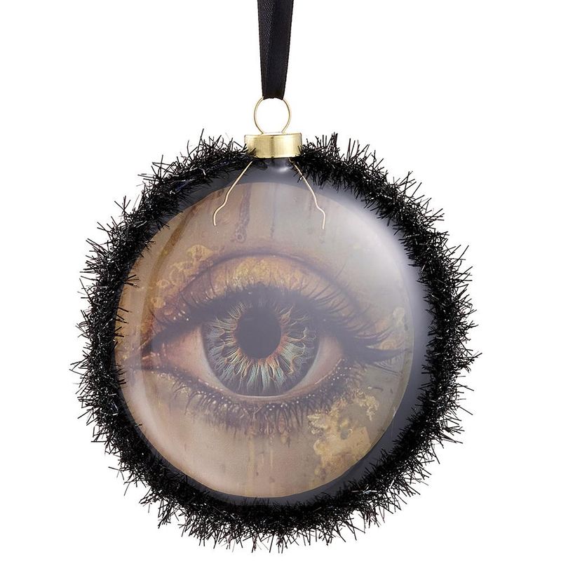 4" Eye Glass Disc Ornament