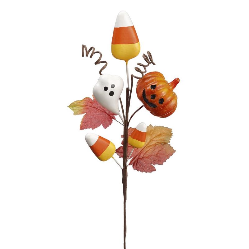 Candy Corn, Ghost, Jack-O-Lantern Pick