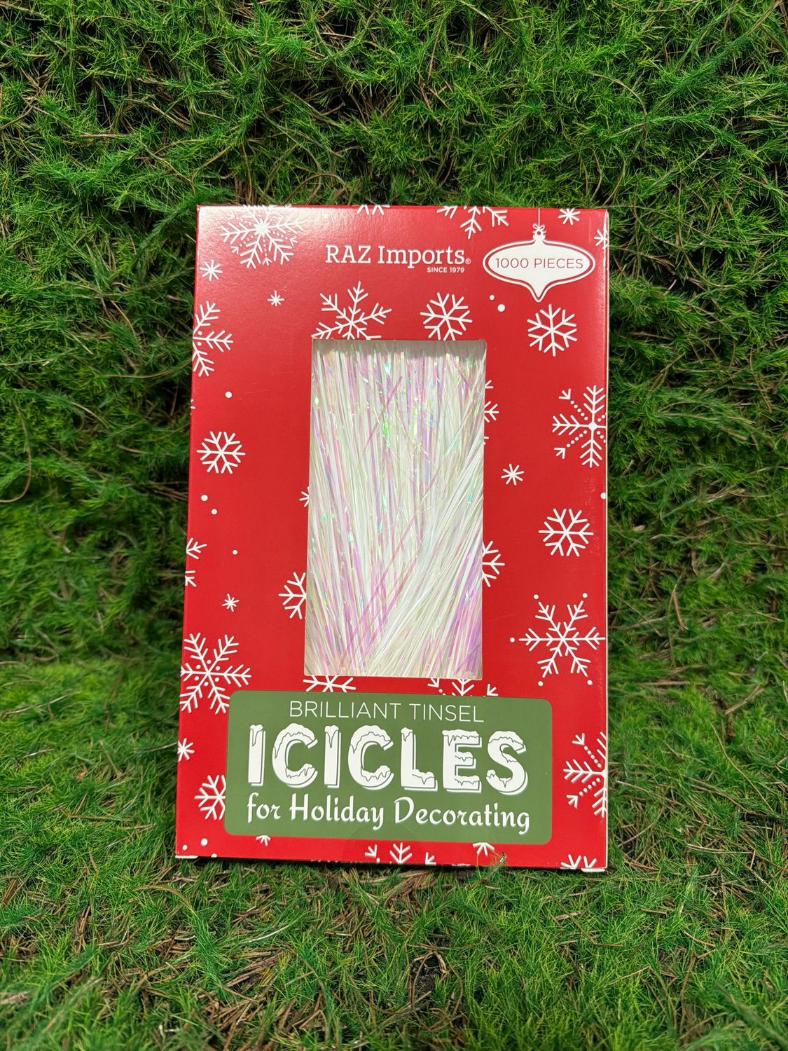Box of White Tinsel
