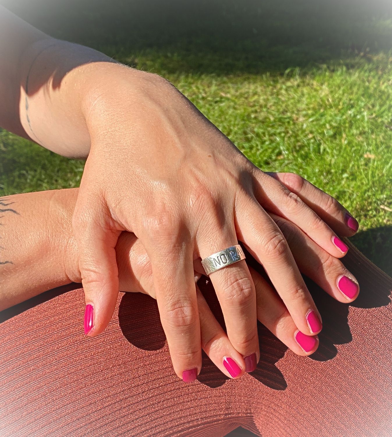 NO RAIN NO RAINBOW Ring