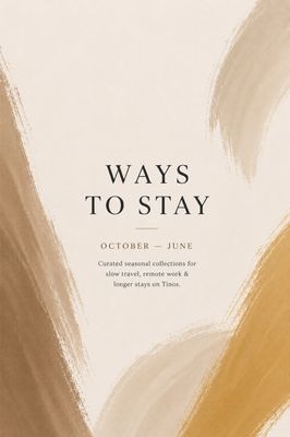 Ways to Stay