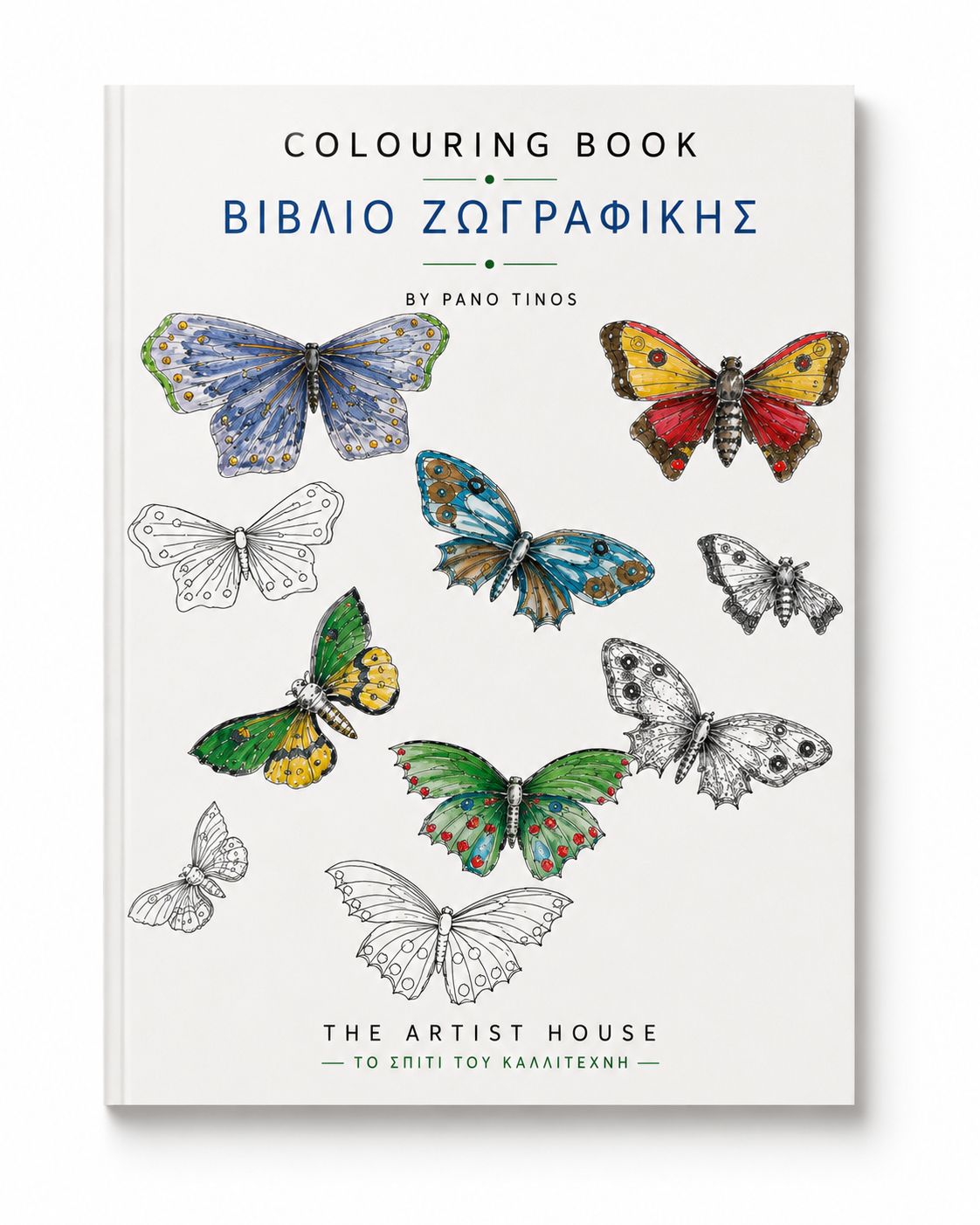 Artist House Colouring Book