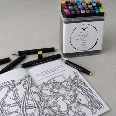 Artist House Colouring Book