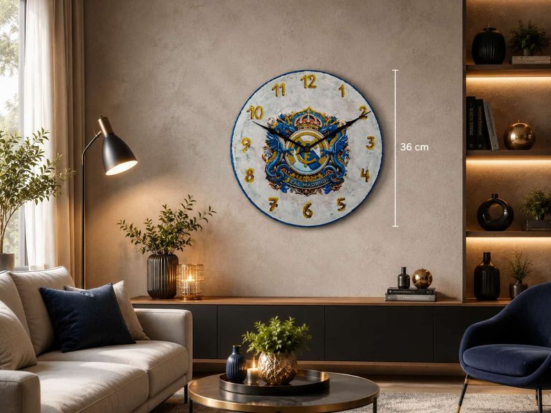Reloj de 36 cm de diametro personlizado