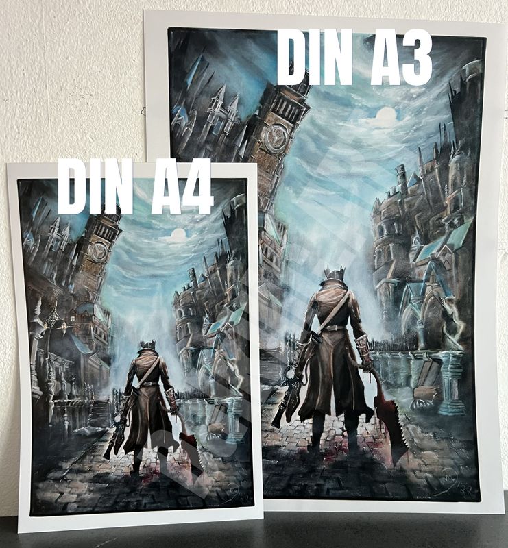 Print DIN A3 Bloodborne