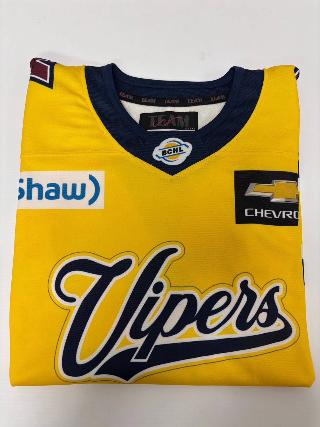 YOUTH SUBLIMATED JERSEY YELLOW