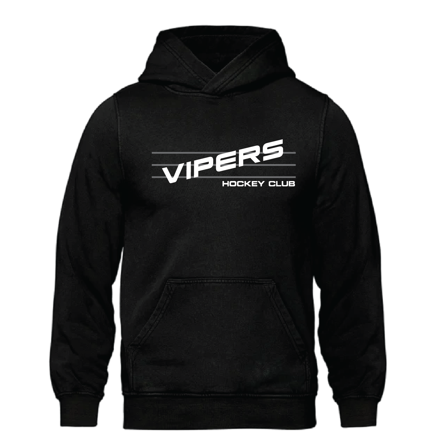 ADULT HOODIE BLACK, Size: Small