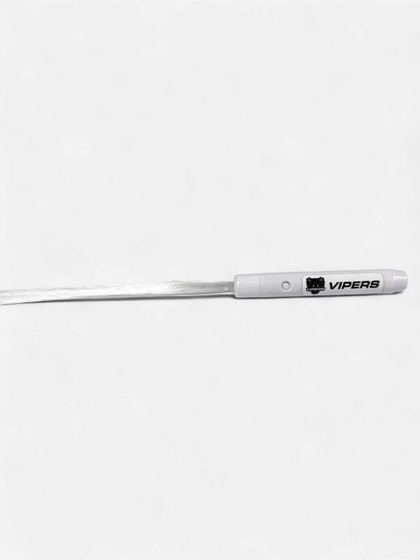 FIBER OPTIC WAND- WHITE/BLACK