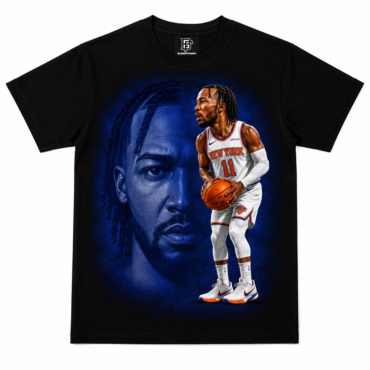 Jalen Brunson Black Tee