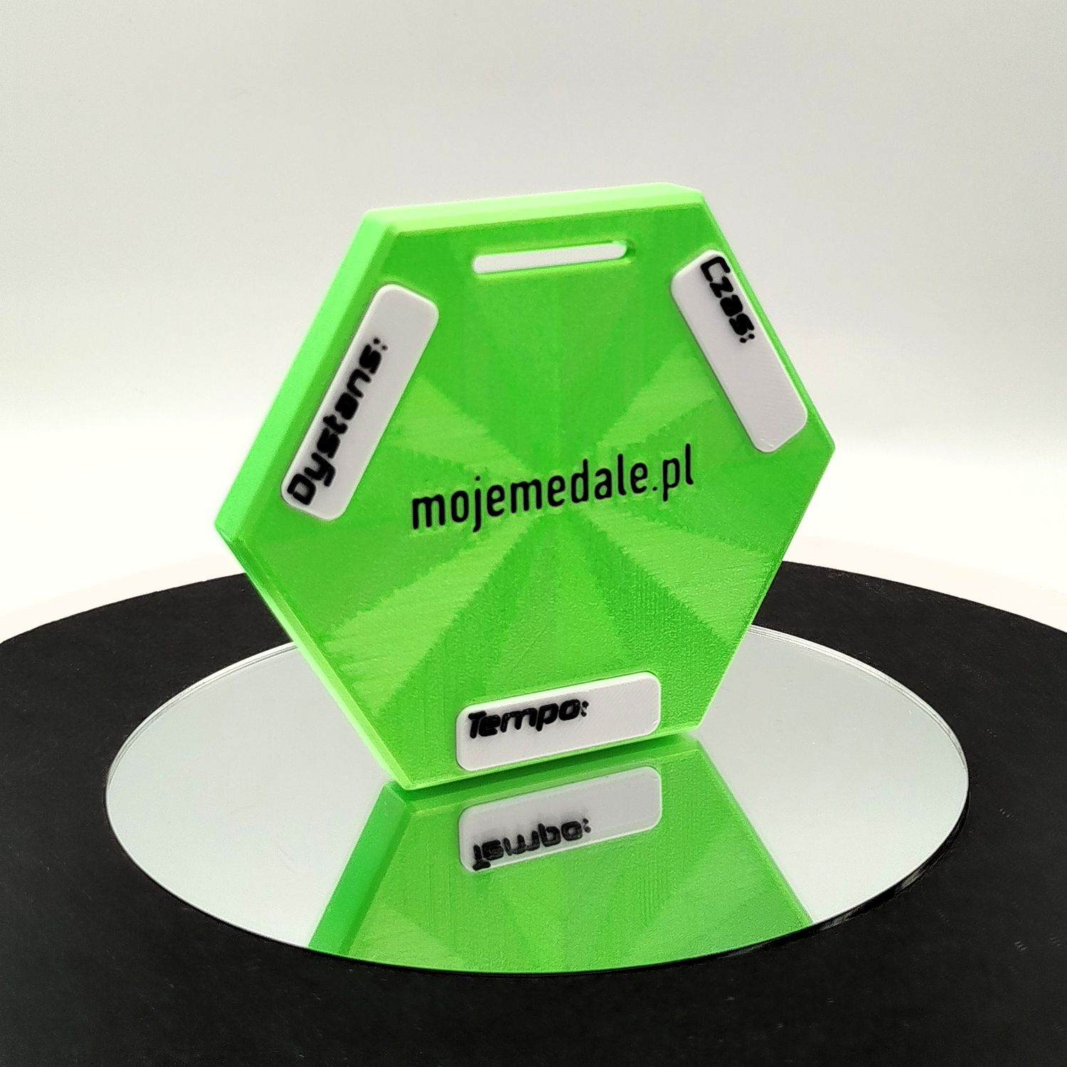 Wieszak na medale magnetyczny Zielony