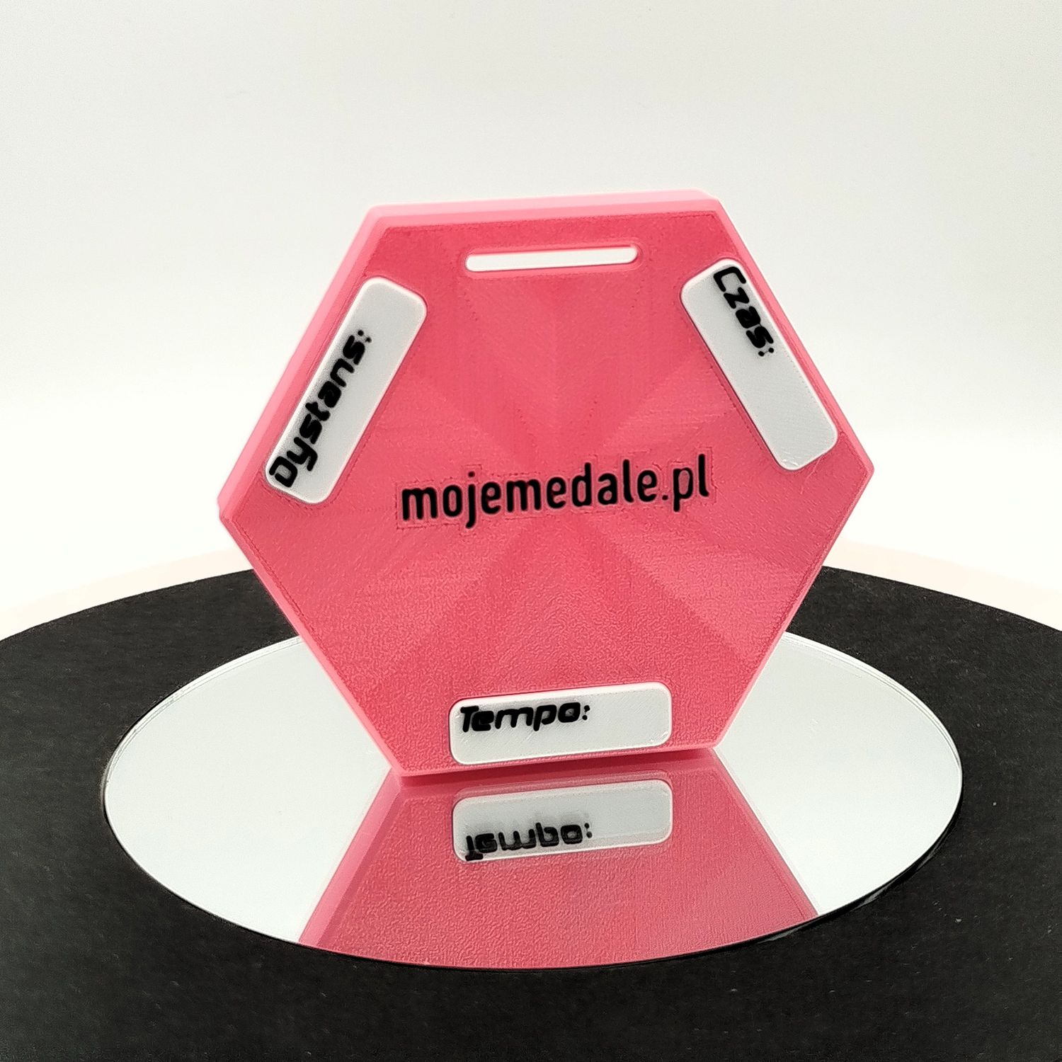 Wieszak na medale magnetyczny Pastelowy Róż