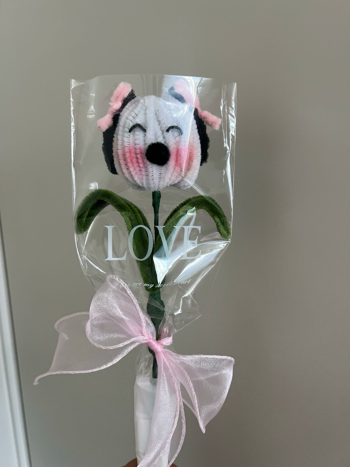 Handmade Snoopy Flower