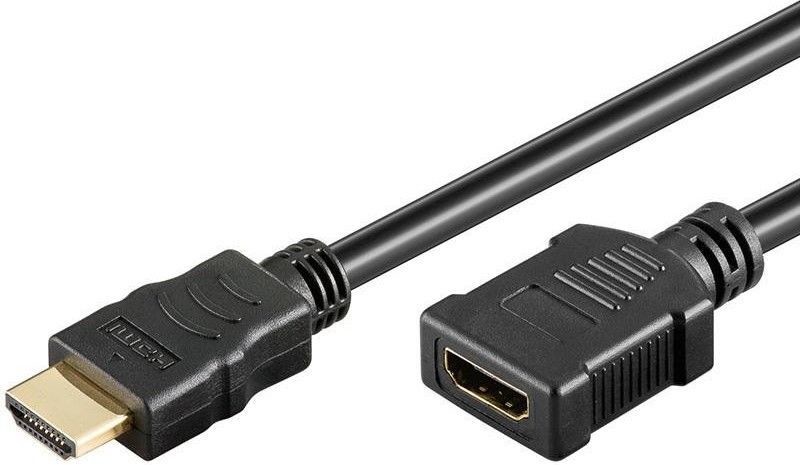 HDMI kabel Type A (mannetje) naar HDMI Type A (vrouwtje) (1M tot 7,5M)