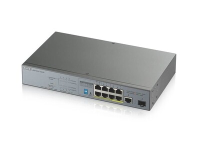 GS1300-10HP, 10 Port unmanged CCTV PoE switch, long range, 130W