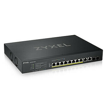 XS1930-12HP, 8-port Multi-Gigabit Smart Managed PoE Switch 375Watt 802,3BT, 2 x 10GbE + 2 x SFP+ Uplink