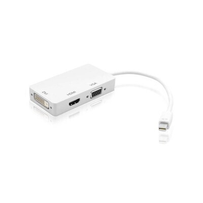 TECHLY MINIDP 1.2 MALE TO HDMI 1.4 /DVI-D/VGA