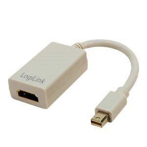 LOGILINK MINI DISPLAYPORT MALE TO HDMI FEMALE ADAPTER WITH A