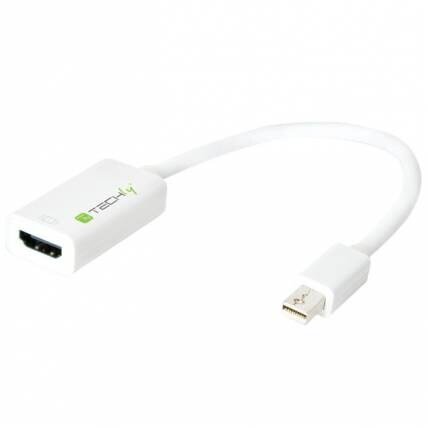 TECHLY MINI DP 1.2 MALE TO HDMI FEMALE ADAPTER