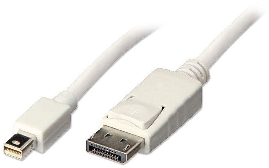TECHLY DISPLAYPORT CABLE MALE TO MINI DISPLAYPORT MALE - 2M