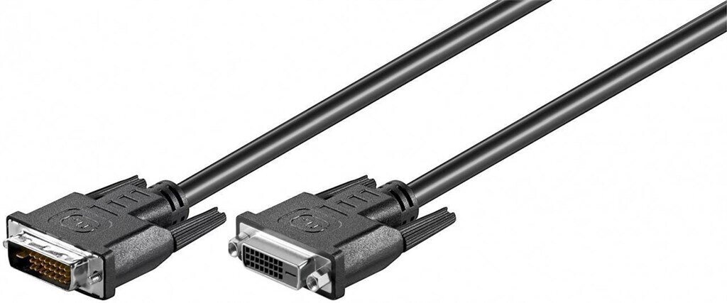 DVI-D (24+1) EXTENSION CABLE MALE TO FEMALE - 2M