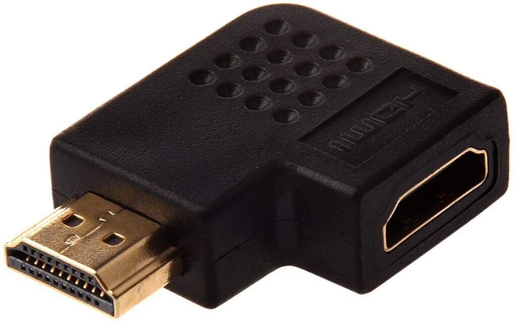 TECHLY HDMI MALE TO FEMALE ADAPTER 270° ANGLE