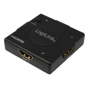 LOGILINK 3x1 1080P HDMI SWITCH WITH AMPLIFIER