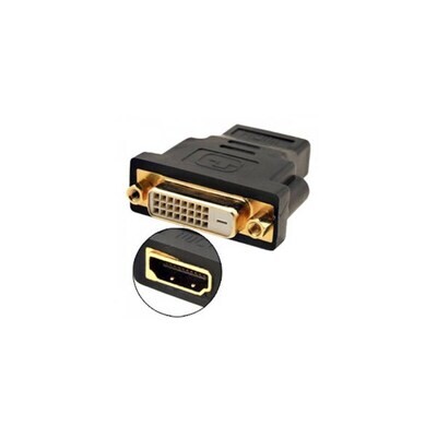 TECHLY HDMI FEMALE TO DVI-D (24+1) FEMALE ADAPTER