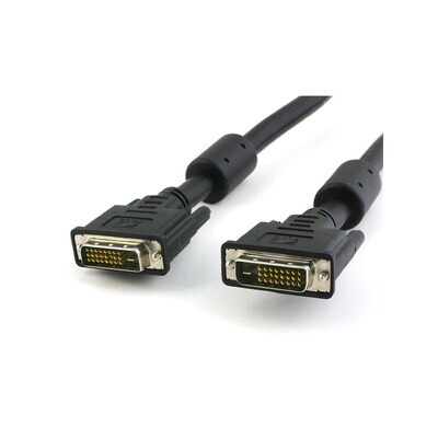 TECHLY DVI-D (24+1) CABLE MALE TO MALE - 5M